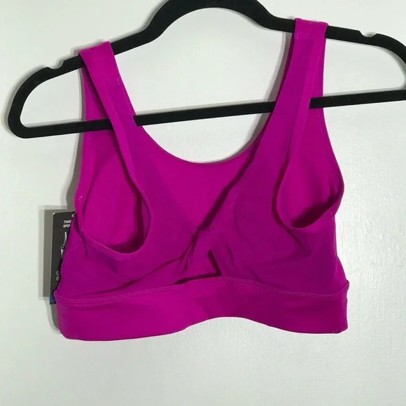 AVIA  Moisture Wicking-Rmv Pads-Low Support TWIST BACK SPORTS BRA Size M New - Picture 5 of 8
